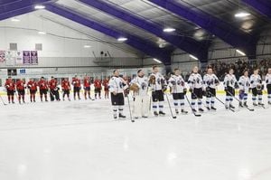 Firefighters Face Off In Charity Hockey Game To Support Community