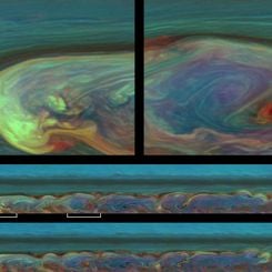 Saturn Storm Panoramas