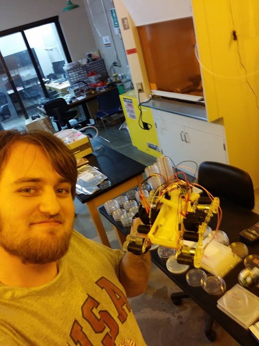 Ürettiğimiz ve üzerinde çalıştığımız prototiplerden biri...