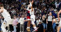 NBA roundup: Wizards shock Nuggets on late 3-pointer