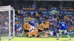 Wolves And Everton Clash Ends In Draw At Molineux