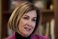Iowa Gov. Kim Reynolds won't seek reelection