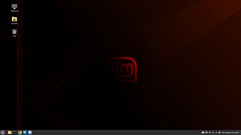 Linux Mint Dağıtımı (Tasarımı Windows'a Benzeyen Dağıtım Örneği)