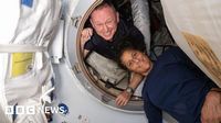 Nasa astronauts Butch and Suni begin return to Earth