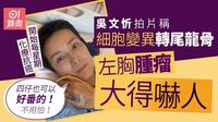 吳文忻乳癌已惡化變第四期要開始接受化療　細胞變異轉去尾龍骨