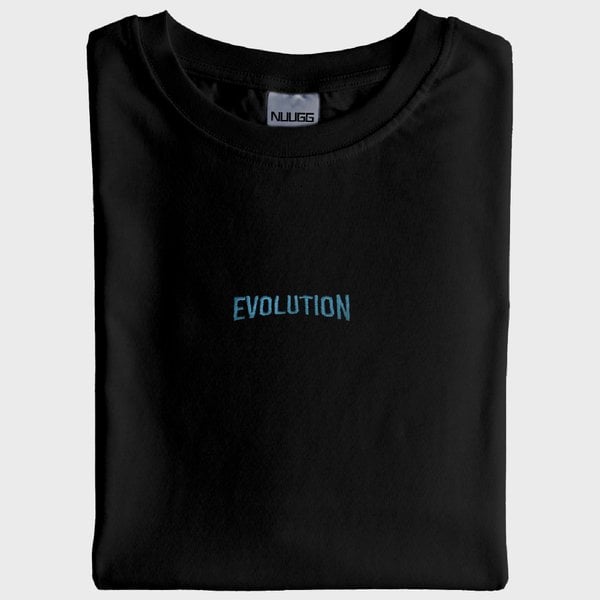 Evolution: Evrim T-Shirt (Nakış, %100 Pamuk)