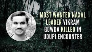 Karnataka Police Kills Most Wanted Maoist Leader Vikram Gowda