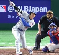 大谷翔平開幕戦でマルチ安打！　逆転つながるチーム初安打＆元同僚から二塁打…山本由伸勝利投手権利 - スポーツ報知