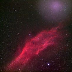 Comet over California