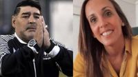 Los chats en los que Agustina Cosachov confirma haber tenido intimidad con Diego Maradona