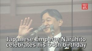 Global Leaders Congratulate Japanese Emperor Naruhito On 65th Birthday