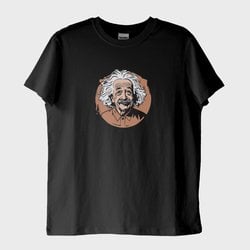 Albert Einstein T-Shirt (Baskı, %100 Pamuk)