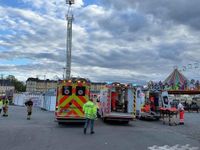Fünf Verletzte nach Unfall mit Kettenkarussell auf Frühlingsfest in Bayreuth