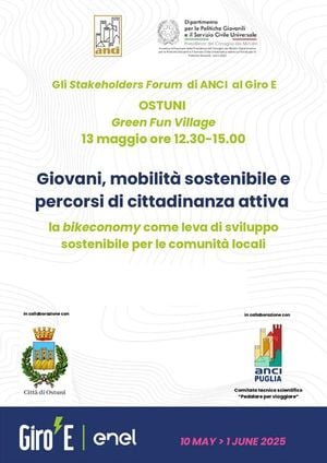 Ostuni Hosts First Stakeholder Forum ANCI At Giro-E