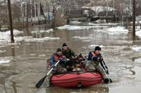 Более 300 участков затоплены в Аше Челябинской области - JustMedia.ru, 19.03.2025