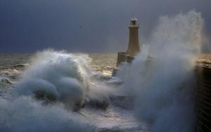 Storm Bert Dumps Snow And Winds Across The UK