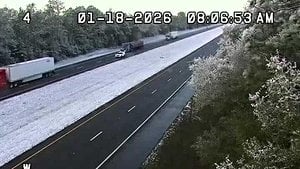 Rare Snowfall Blankets Florida Panhandle Again In 2026