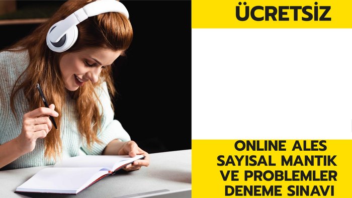 Ücretsiz Online ALES Sayısal Mantık ve Problemler Deneme