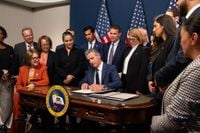 Sen. Eloise Gómez Reyes Joins Newsom as He Signs ‘Election Rigging Response Act’ to Counter Trump’s Power Grab