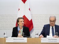 Official Swiss presence at Space-X launch in Florida