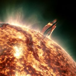 SDO’dan Bir Güneş Patlaması