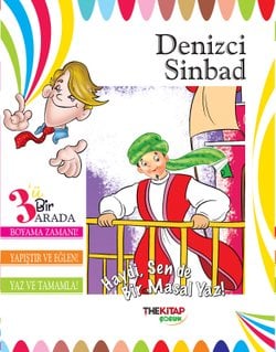 Denizci Sinbad (Üçü Bir Arada Etkinlik Kitabı)