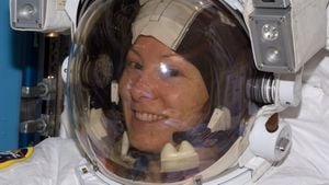 NASA Astronaut Tracy Dyson Returns From Milestone Mission