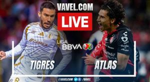 Tigres Prevails Over Atlas 2-1 In Liga MX Showdown