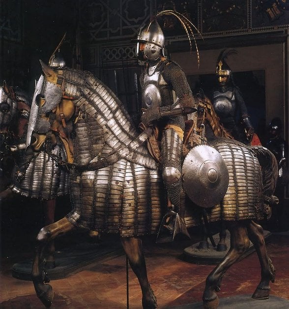 Osmanlı kapıkulu sipahisi zırh takımı