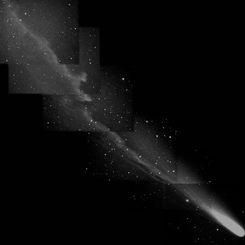 Comet Ikeya-Zhang's Busy Tail