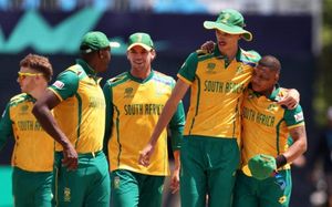 South Africa Dominates England To Reach Champions Trophy Semifinals