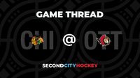 Blackhawks at Senators: Game Discussion