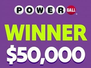 Two Players Win $50,000 Each In Powerball Drawing