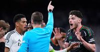 What Declan Rice told Kylian Mbappe after Real Madrid vs Arsenal penalty call