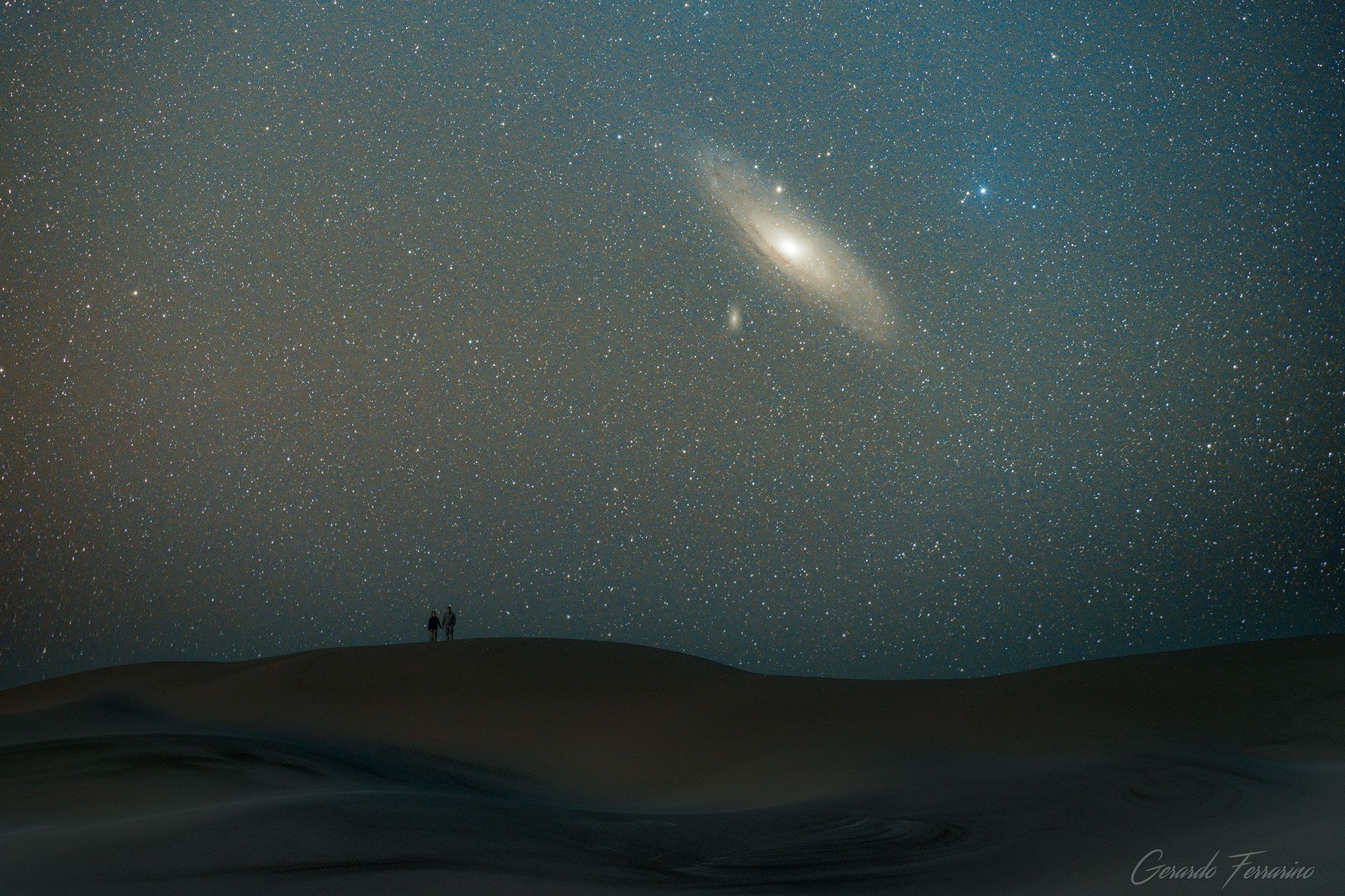 Patagonya Üzerinde Andromeda