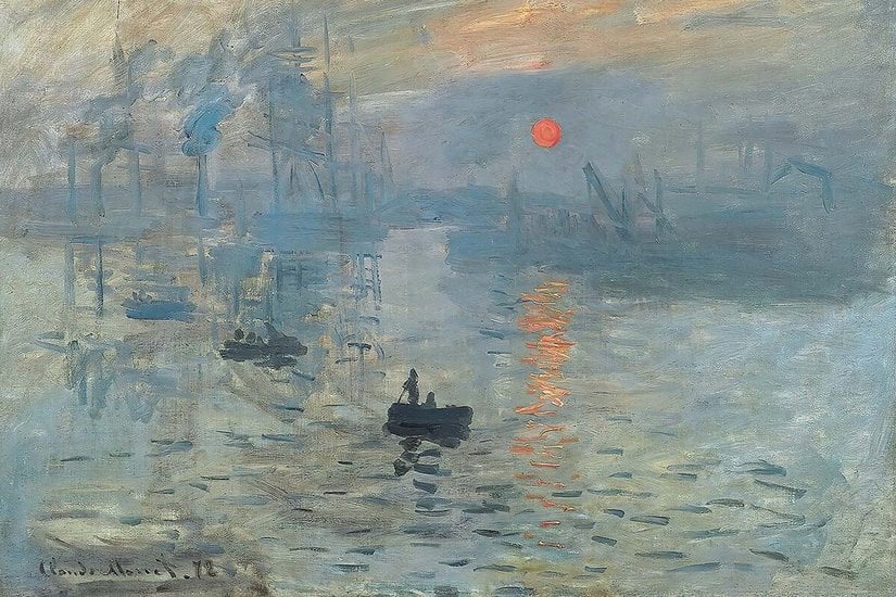 Gün Doğumu Tablosu - İmpression Soleil Levant (1872)