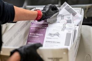 Trump Pushes For Election Day Paper Ballots Only