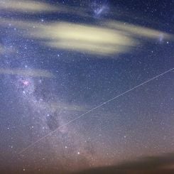 ISS and the Summer Milky Way