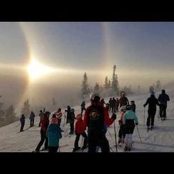 İsveç Üzerinde Güneş Halesi