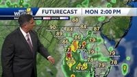 Weather: Pattern of afternoon storms all week in Maryland | WBAL Baltimore News
