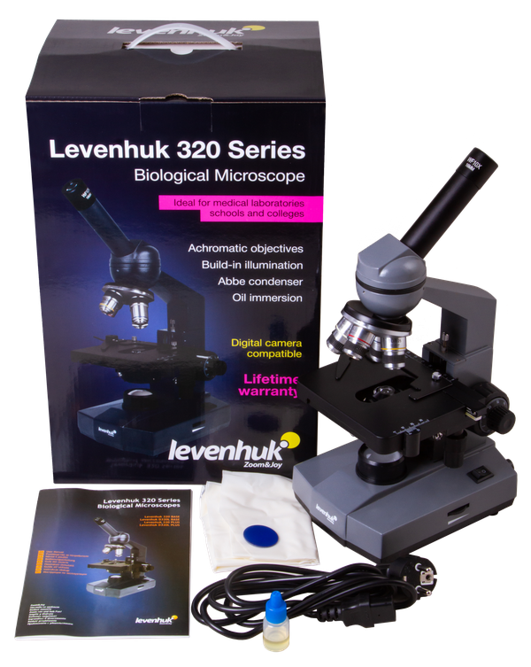 Levenhuk 320 BASE Biyolojik Monoküler Mikroskop