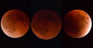 Blood Moon Mesmerizes Billions During Global Eclipse