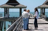 Kristi Noem accused of directing FEMA funds to restore pier in Florida enclave after donor’s plea