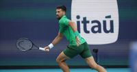 Miami Open final LIVE: Djokovic v Mensik underway