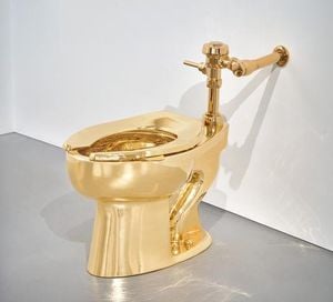 Sotheby’s To Auction Maurizio Cattelan’s Gold Toilet
