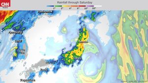 Japan Braces For Rain And Temperature Changes This March