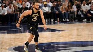 Stephen Curry Injured In Playoff Opener Against Timberwolves