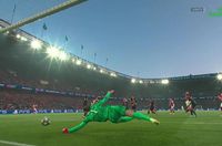 La super réception de Donnarumma