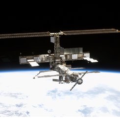 The International Space Station from Orbit