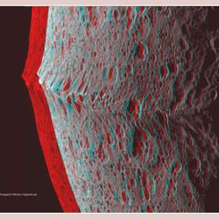 Iapetus: 3D Equatorial Ridge